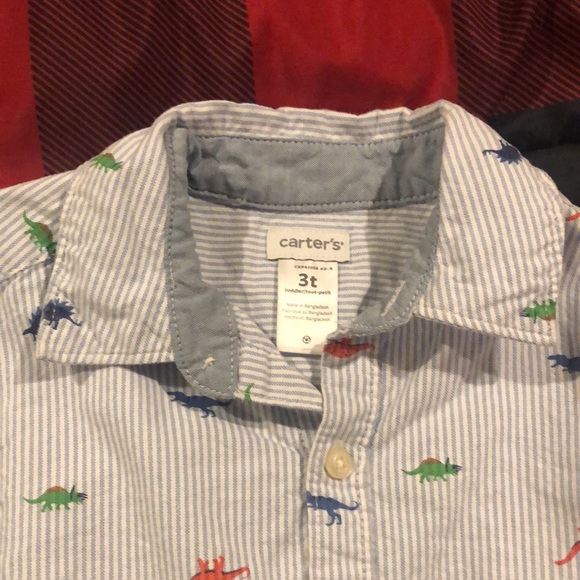 Dinosaur collared shirt - Picture 5 of 12